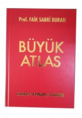 Büyük Atlas Citli 104 Sayfa 1 Adet Kanaat Yayınları Büyük Atlas Ciltli Prof. Faik Sabri Duran 22x32 cm - 2