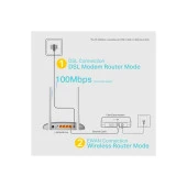 Tp-Link 300 Mbps 4 Port ADSL2+-VDSL Kablosuz Fiber Modem - 5