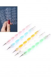SHUSHU SHUSHU Dot Kalemi 24,lü tırnak yapıştırıcsı - 1