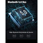 BASEUS BA04 Bluetooth 5.0 Wireless Kablosuz Adaptör Bluetooth Adaptör Dongle Kit - 3