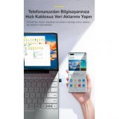 BASEUS BA04 Bluetooth 5.0 Wireless Kablosuz Adaptör Bluetooth Adaptör Dongle Kit - 6