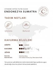 Endonezya Sumatra Filtre Kahve 250 Gr. - Çekirdek X 12 Adet - 3