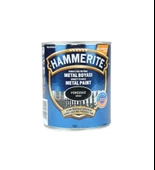 Hammerite Pas Üstü Metal Boyası Düz Siyah 0,75Lt - 1