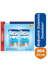 Aptamil 5 Akıllı Kutu Çocuk Devam Sütü 2+ Yaş 2 X 800 G - 1