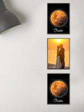 BNC DESIGN Kişiye Özel Gökyüzü Yıldız Haritası Hediye Tablo Spotify Kodlu Doğum Haritası - 2