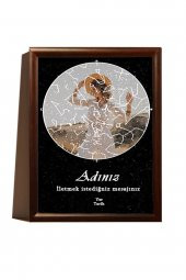 Kişiye Özel Yıldız Haritası Çerçeveli Gökyüzü Yıldız Haritası Doğum Günü Sevgiliye Hediye Tablo - 2