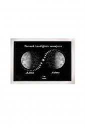 Kişiye Özel Yıldız Haritası Çerçeveli Gökyüzü Yıldız Haritası Doğum Günü Sevgiliye Hediye Tablo - 2