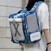 Petkit Breezy X Zone Evcil Hayvan Çantası Mavi(Petkit Türkiye Garantili) - 3