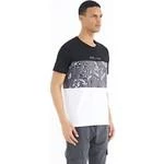 TOMMY LIFE Siyah Renk Geçişli Baskı Detaylı O Yaka Standart Kalıp Erkek T-shirt - 88177 T11ER-88177 thumbnail 3