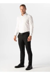 Normal Bel Normal Paça Regular Fit Siyah Erkek Pantolon Pn2024000018 - 1
