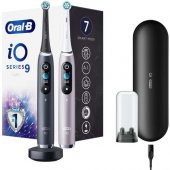 Oral-B İo 9 Siyah/Pembe 2Li Şarjlı Diş Fırçası Seti - 1
