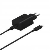 Samsung 3A 15W Type-C Çıkışlı 1m Kablolu Şarj Aleti Set Siyah (Samsung Türkiye Garantili) - 1