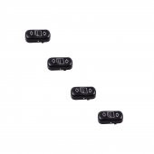 Mercedes C Class W202 1994-2000 için Cam Düğmesi Tamir Kapağı- 4LÜ - 3