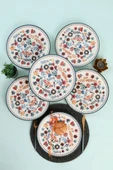 Keramika Keraart Springtime Servis Tabağı 26 Cm 6 Adet - 19558 thumbnail 4
