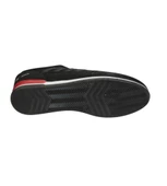 M.P Erkek Siyah Fileli  Bağcıklı Comfort Düz Taban Sneacer Spor Ayakkabı - 4