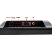 TECHSMART 10.1" HDMI + VGA + VIDEO LCD TV MONİTÖR - 4