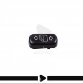 Mercedes C Class W202 1994-2000  için Cam Düğmesi Tamir Kapağı - 1