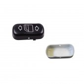 Mercedes C Class W202 1994-2000  için Cam Düğmesi Tamir Kapağı - 3