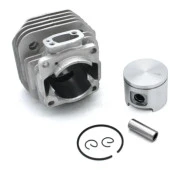 Kmtmak Husqvarna 61 Motorlu Testere Silindir Piston Set Nikasil Kaplama 48mm (ALP PİSTONLU) Kesim Motoru Gömlek Piston - 3