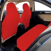 Kırmızı Servis Kılıfı Düz Renk Fit Kesim Likralı Ürün Terletmez Kumaş thumbnail 2