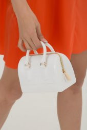 Kadın El Ve Omuz Çantası Küçük Boy Zincirli - 3