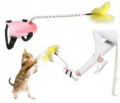 Ayağa takılan kedi oyun oltası - 2