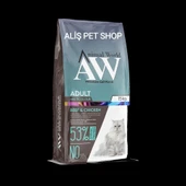 Animal world 15 kg Kedi Mix Multicolor Chicken &Rice - 1