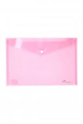 Zarf Dosya Şeffaf Pembe - 1
