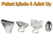 Fast bond Sıcak Hava Tabancası İnce Isı Ayarlı 2000 W 2 Kademeli Üfleme thumbnail 2