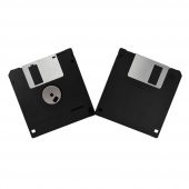 3.5" 1.44 Mb 10 lu Paket MF2HD Kutusuz Poşetli Floppy Disket - 5