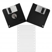3.5" 1.44 Mb 10 lu Paket MF2HD Kutusuz Poşetli Floppy Disket - 6