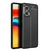 Xiaomi Poco X4 GT Kılıf Zore Niss Deri Desenli Silikon Kılıf thumbnail 2