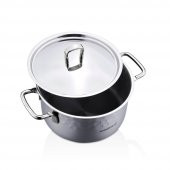 Korkmaz Erna 8 Parça Tencere Seti İnox A1963-1 thumbnail 3