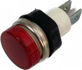 Rasel 14mm Sinyal Lambası Kırmızı - 1