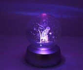 Küçük Prens Cam Küre Rengarenk, Renk Değiştiren - 1