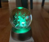 Küçük Prens Cam Küre Rengarenk, Renk Değiştiren - 3