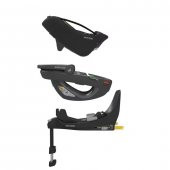 Maxi-Cosi Coral 360 Dönebilir Yatabilir İsofix Bazalı 2si Bir Arada Ana Kucağı ve Oto Koltuğu Essential Black - 2