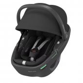 Maxi-Cosi Coral 360 Dönebilir Yatabilir İsofix Bazalı 2si Bir Arada Ana Kucağı ve Oto Koltuğu Essential Black - 3