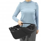 Maxi-Cosi Coral 360 Dönebilir Yatabilir İsofix Bazalı 2si Bir Arada Ana Kucağı ve Oto Koltuğu Essential Black - 4