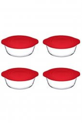 59133 840 cc Plastik Kapaklı Borcam 4 Lü - 1