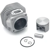 Kmtmak Husqvarna 268 Motorlu Testere Silindir Piston Set-Nikasil Kaplama 50mm(ALP PİSTONLU )Kesim Motoru Gömlek Piston - 4