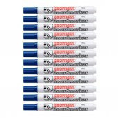 Snowman Bg-12 M Tahta Kalemi Mavi - 12 Adet - 1