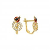 Uğur Böceğı Çocuk Küpesı thumbnail 1