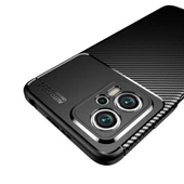 Xiaomi Poco X4 GT Kılıf Elde Kaymayan Kamera Korumalı Silikon - 12