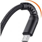 Mcdodo CA-2280 Micro USB Hızlı Data-Şarj Kablosu 0.2m-Siyah - 1