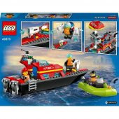 LEGO® City İtfaiye Kurtarma Teknesi 60373-5 Yaş ve Üzeri Uygulamalı Oyunları Seven Çocuklar için Oyuncak Yapım Seti (144 Parça) - 2