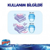 Bingo Soft Çamaşır Yumuşatıcı Konsantre 1440ML Manolya Bahçesi (3 Lü Set) - 4