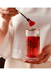 Elysia Golden Touch Yaldızlı Uzun Bardak 4'lü 450 Cc 520015 - 1