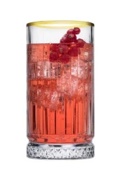 Elysia Golden Touch Yaldızlı Uzun Bardak 4'lü 450 Cc 520015 - 3