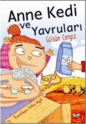 Anne Kedi ve Yavruları  (Renkli Resimli Büyük Boy) - 1